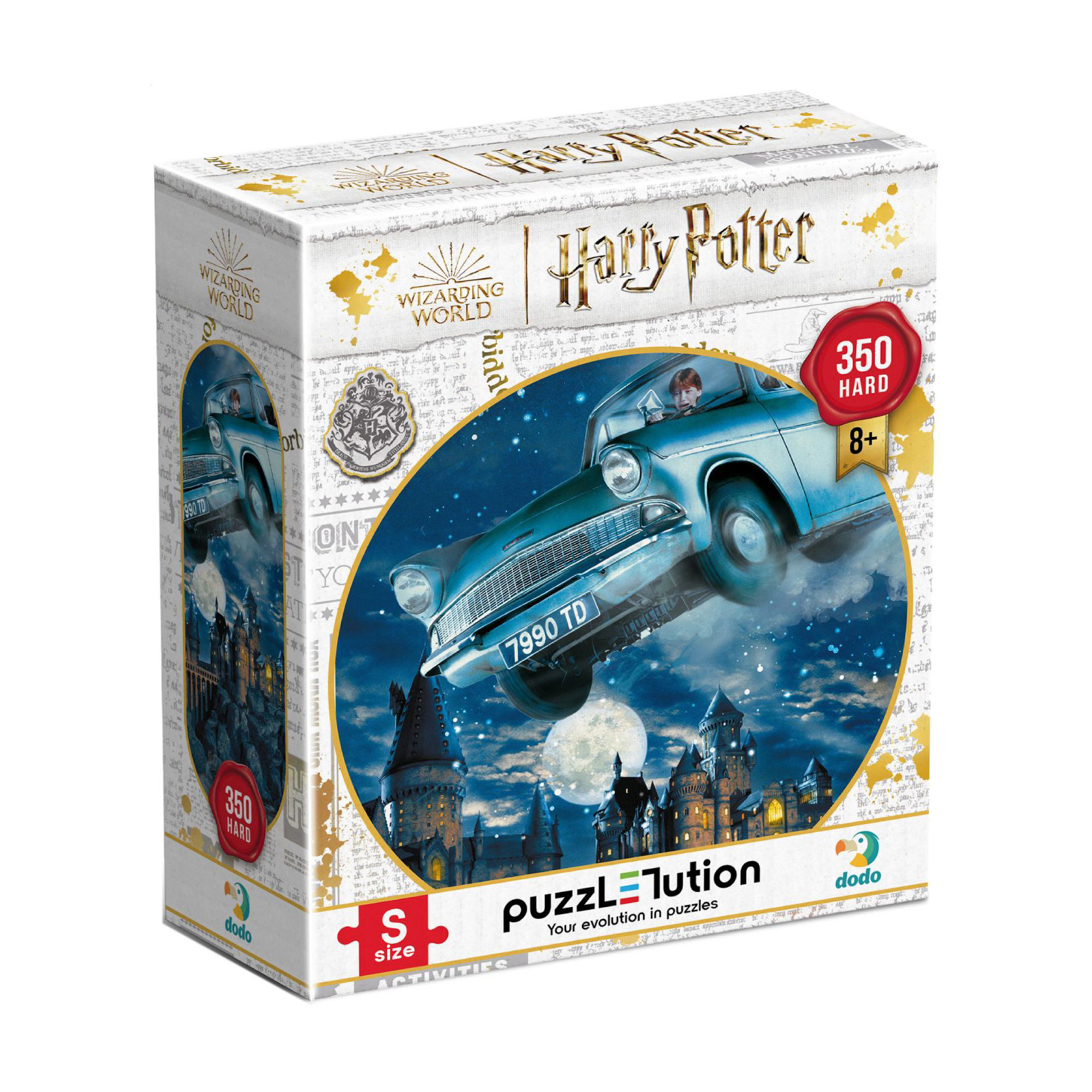 Пазл DoDo Harry Potter. Форд Англія, від 8 років, 350 елементів, 32*23 см (200501)