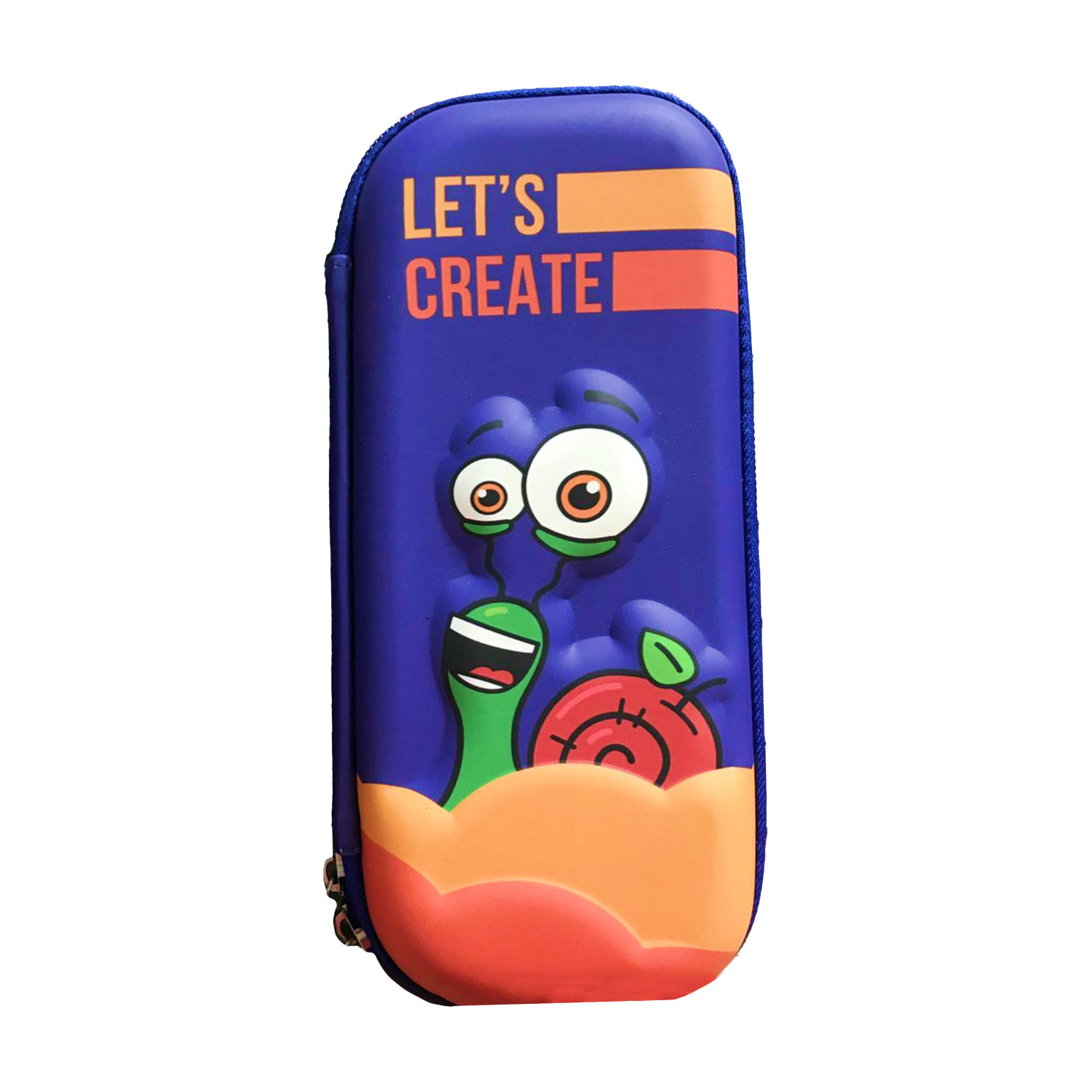 Пенал Bob Snail з 3D-елементами, синій, 21*9 см